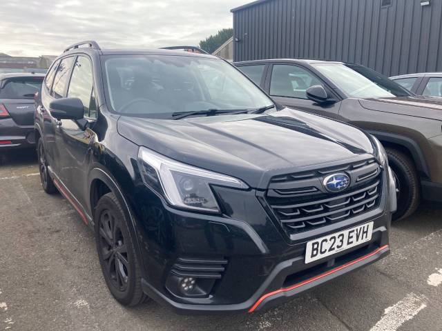 Subaru Forester 2.0i e-Boxer Sport 5dr Lineartronic Estate Hybrid Black