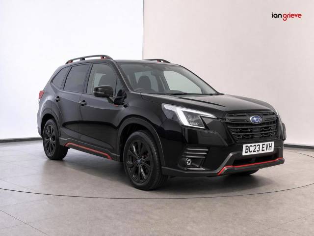 Subaru Forester 2.0i e-Boxer Sport 5dr Lineartronic Estate Hybrid Black