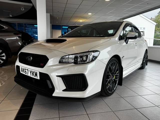 Subaru WRX STi 2.5 𝐕𝐄𝐇𝐈𝐂𝐋𝐄 𝐑𝐄𝐒𝐄𝐑𝐕𝐄𝐃 Saloon Petrol White