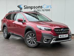 SUBARU OUTBACK at Subaru UVL Coleshill