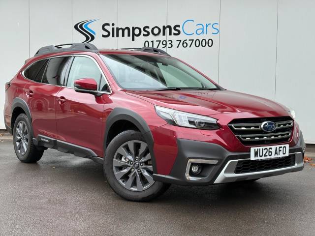 Subaru Outback 2.5i Limited 5dr Lineartronic Estate Petrol RED