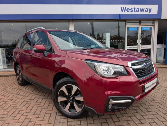 Subaru Forester 2.0 XE Premium Lineartronic 5dr Estate Petrol RED