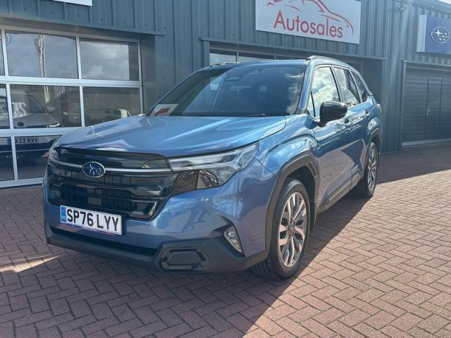 Subaru Forester 2.0 e-boxer Touring Estate Hybrid Horizon Blue Pearl