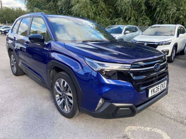 Subaru Forester 2.0i e-Boxer Touring 5dr Lineartronic SUV Hybrid Blue