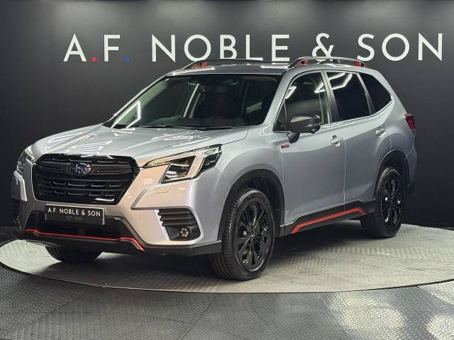 Subaru Forester 2.0 i e-Boxer Sport SUV 5dr Petrol Hybrid Lineartronic 4WD Euro 6 (s/s) (150 ps) SUV Hybrid Silver