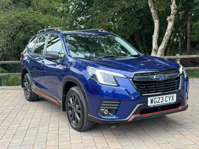 Subaru Forester 2.0i e-Boxer Sport 5dr Lineartronic Estate Petrol / Electric Hybrid Blue