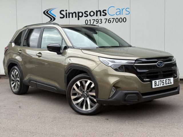 Subaru Forester 2.0i e-Boxer Touring 5dr Lineartronic Estate Petrol/Electric Hybrid GREEN