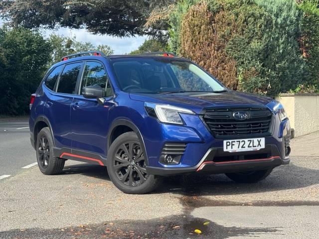 Subaru Forester 2.0i e-Boxer Sport 5dr Lineartronic Estate Petrol/Electric Hybrid BLUE