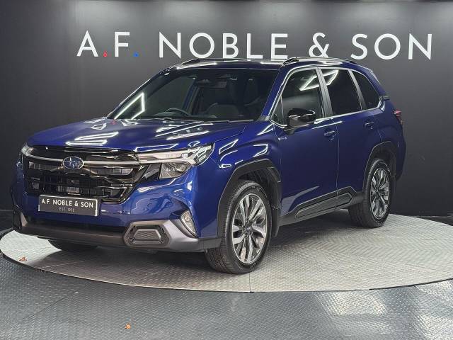 Subaru Forester 2.0 i e-Boxer Touring SUV 5dr Petrol Hybrid Lineartronic 4WD Euro 6 (s/s) (136 ps) SUV Hybrid Sapphire Blue