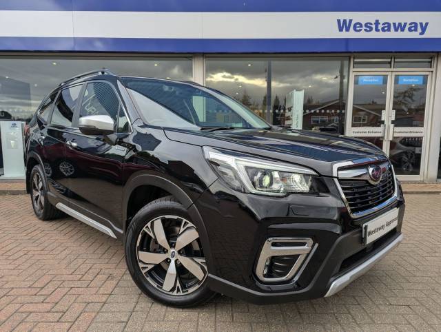 Subaru Forester 2.0i e-Boxer XE Premium 5dr Lineartronic Estate Petrol/Electric Hybrid BLACK