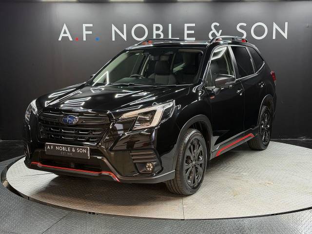 Subaru Forester 2.0 i e-Boxer Sport SUV 5dr Petrol Hybrid Lineartronic 4WD Euro 6 (s/s) (150 ps) SUV Hybrid Crystal Black