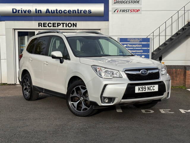 Subaru Forester 2.0 XT 5dr Lineartronic Estate Petrol WHITE