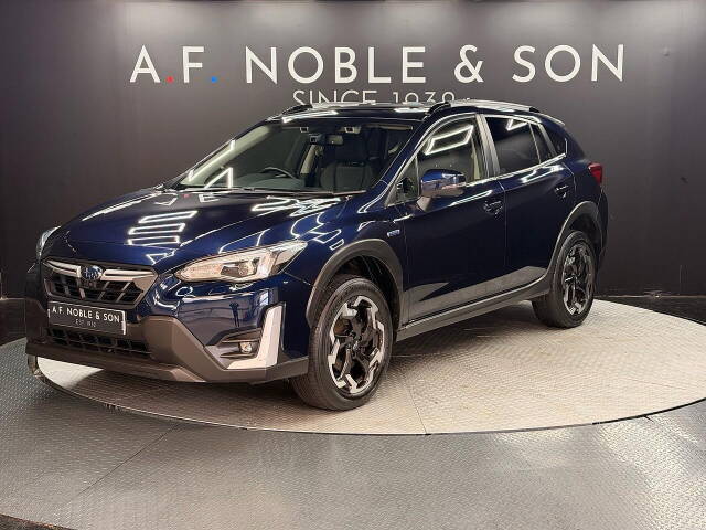 Subaru XV 2.0 i e-Boxer SE Premium SUV 5dr Petrol Hybrid Lineartronic 4WD Euro 6 (s/s) (150 ps) SUV Hybrid Dark Blue